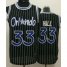Orlando Magic #33 Grant Hill Black Throwback Stitched NBA Jersey