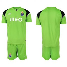 Oporto Blank Green Goalkeeper Soccer Club Jersey