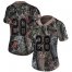 Nike New England Patriots #28 James White Camo Womens Stitched NFL Limited Rush Realtree Jersey