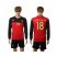 Belgium #18 Nainggolan Red Home Long Sleeves Soccer Country Jersey