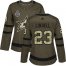 Adidas Dallas Stars #23 Esa Lindell Green Salute to Service Womens 2020 Stanley Cup Final Stitched NHL Jersey
