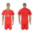 AC Milan Blank Red Goalkeeper Soccer Club Jersey