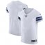 Nike Dallas Cowboys Blank White Mens Stitched NFL Vapor Untouchable Elite Jersey