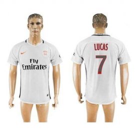 Paris Saint-Germain #7 Lucas Sec Away Soccer Club Jersey
