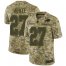Nike Buffalo Bills #27 TreDavious White Camo Mens Stitched NFL Limited 2018 Salute To Service Jersey