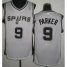 San Antonio Spurs 9# Tony Parker White Revolution 30 NBA Jerseys Cheap
