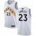 Raptors #23 Fred VanVleet White 2019 Finals Bound Basketball Swingman City Edition 2018/19 Jersey