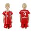 Bayern Munchen #9 Lewandowski Home Kid Soccer Club Jersey