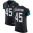 Nike Jacksonville Jaguars #45 KLavon Chaisson Black Team Color Mens Stitched NFL Vapor Untouchable Elite Jersey