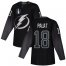 Adidas Tampa Bay Lightning #18 Ondrej Palat Black 2022 Stanley Cup Final Patch Alternate Authentic Stitched NHL Jersey Mens