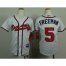 Atlanta Braves #5 Freddie Freeman White Cool Base Stitched Youth MLB Jersey