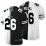 New England New England Patriots #26 Sony Michel Mens Black V White Peace Split Nike Vapor Untouchable Limited NFL Jersey