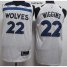 Nike Minnesota Timberwolves #22 Andrew Wiggins White NBA Authentic Association Edition Jersey