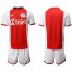 Ajax Blank Home Soccer Club Jersey