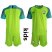 Brazil Blank Shiny Green Goalkeeper Kid Soccer Country Jersey
