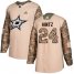 Adidas Dallas Stars #24 Roope Hintz Camo Authentic 2017 Veterans Day Stitched NHL Jersey