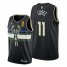 Milwaukee Milwaukee Bucks #11 Brook Lopez 2021 NBA Finals Champions Swingman Statement Edition Jersey Black Mens