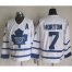 Toronto Maple Leafs #7 Tim Horton White CCM Throwback Stitched NHL Jersey