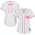 Cincinnati Reds #17 Chris Sabo White/Pink Fashion Womens Stitched MLB Jersey