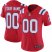 Nike New England Patriots Customized Red Alternate Stitched Vapor Untouchable Limited Womens NFL Jersey