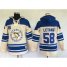 Pittsburgh Penguins #58 Kris Letang Cream Sawyer Hooded Sweatshirt Stitched NHL Jersey