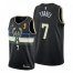 Milwaukee Milwaukee Bucks #7 Bryn Forbes 2021 NBA Finals Champions Swingman Statement Edition Jersey Black Mens