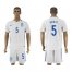 Greece #5 Moras Home Soccer Country Jersey