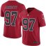 Nike Atlanta Falcons #97 Grady Jarrett Red Mens Stitched NFL Limited Rush Jersey