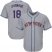 New York Mets #18 Travis dArnaud Grey Cool Base Stitched Youth MLB Jersey