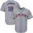New York Mets #18 Travis dArnaud Grey Cool Base Stitched Youth MLB Jersey