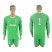 Juventus #1 Buffon Green Goalkeeper Long Sleeves Soccer Club Jersey