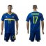 Bosnia Herzegovina #17 Zukanovic Home Soccer Country Jersey