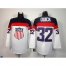 2014 Olympic Team USA #32 Jonathan Quick White Stitched NHL Jersey