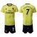 Arsenal #7 Mkhitaryan Yellow Soccer Club Jersey