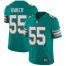 Nike Miami Dolphins #55 Jerome Baker Aqua Green Alternate Mens Stitched NFL Vapor Untouchable Limited Jersey