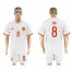 Spain #8 Xavi Away Soccer Country Jersey