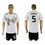 Germany #5 Hummels White Home Soccer Country Jersey