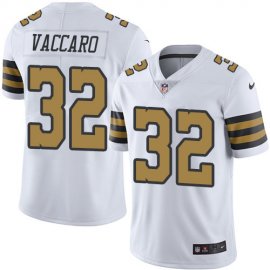 Nike New Orleans Saints #32 Kenny Vaccaro White Mens Stitched NFL Limited Rush Jersey