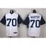 Nike Dallas Cowboys #70 Zack Martin White Mens Stitched NFL Elite Rush Jersey