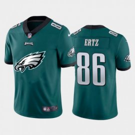 Philadelphia Eagles #86 Zach Ertz Green Mens Nike Big Team Logo Vapor Limited NFL Jersey