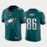 Philadelphia Eagles #86 Zach Ertz Green Mens Nike Big Team Logo Vapor Limited NFL Jersey
