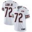 Nike Chicago Bears #72 Charles Leno Jr White Mens 100th Season Stitched NFL Vapor Untouchable Limited Jersey