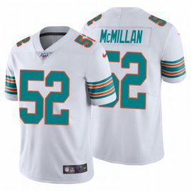 Nike Miami Dolphins #52 Raekwon Mcmillan White Alternate Mens Stitched NFL 100th Season Vapor Untouchable Limited Jersey