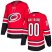 Mens Adidas Hurricanes Personalized Authentic Red Home NHL Jersey