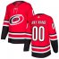 Mens Adidas Hurricanes Personalized Authentic Red Home NHL Jersey