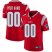 Nike New England Patriots Customized Red Mens Stitched NFL Limited Inverted Legend Jersey