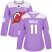 Adidas New Jersey Devils #11 Brian Boyle Purple Authentic Fights Cancer Womens Stitched NHL Jersey