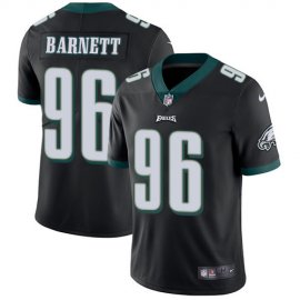 Nike Philadelphia Eagles #96 Derek Barnett Black Alternate Mens Stitched NFL Vapor Untouchable Limited Jersey