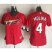 St.Louis Cardinals #4 Yadier Molina Red Womens Alternate Stitched MLB Jersey