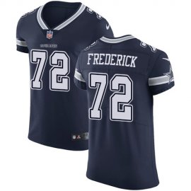 Nike Dallas Cowboys #72 Travis Frederick Navy Blue Team Color Mens Stitched NFL Vapor Untouchable Elite Jersey